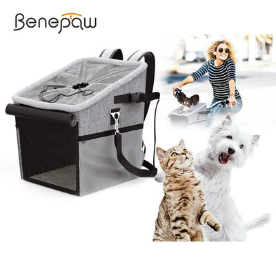 Benepaw Bike Dog Basket Pet Bike Basket On Sale Fussy Claws and Paws