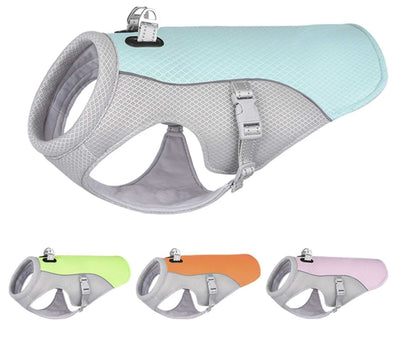 Breathable Reflective Cooling Harness Vest Pet Harness On Sale Fussy Claws and Paws