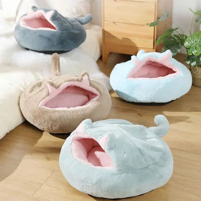 Cute Mouse Design Pet Cave Bed - Fussy Claws and Paws