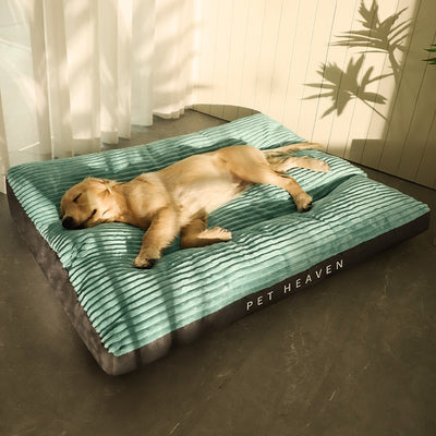 Comfortable Corduroy Pet Bed - Fussy Claws and Paws