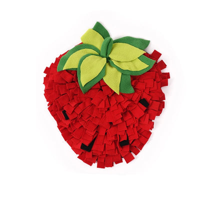 Strawberry Shape Snuffle Mat - Fussy Claws and Paws