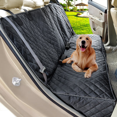 Rear Waterproof Dog Car Seat Cover - Fussy Claws and Paws