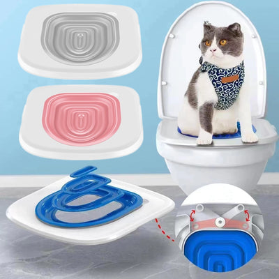 Cat Toilet Training Kit - Fussy Claws and Paws